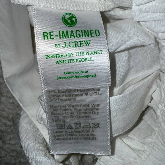 NWT J. Crew Smocked tie-shoulder tank top - Picture 6 of 11